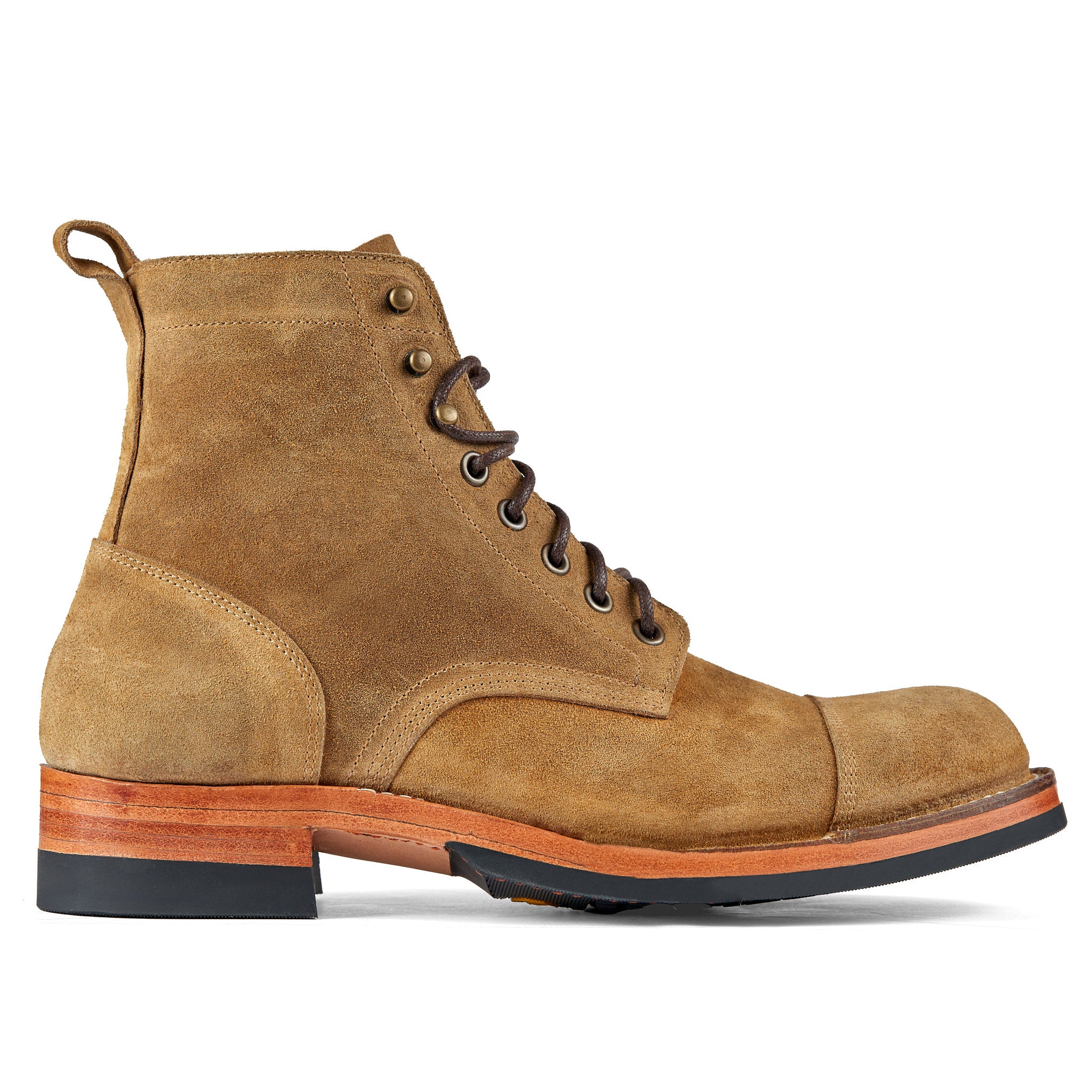 waxed suede